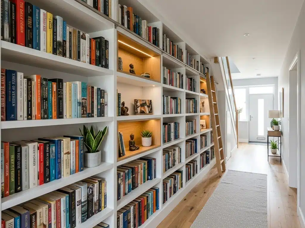 Statement bookshelf idea